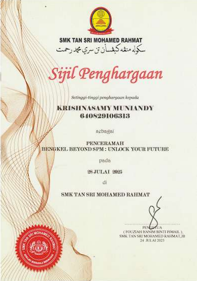 Certificate 3